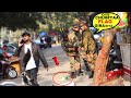 Flag Dropping In Front Of Indian Army Social Experiment