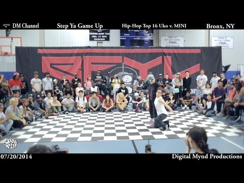 DM] Hip Hop Top 16 Uko v  MINI (Step Ya Game Up 2014)