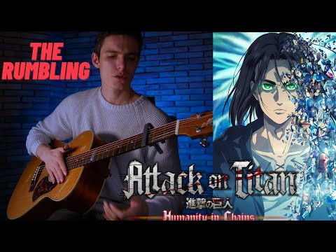 THE RUMBLING  SIM - OPENING 7 -Attack on Titan The Final Season PART 2    |||  GUITAR COVER  |||