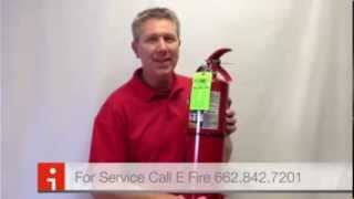 preview picture of video 'Fire Extinguisher Service | Amory MS | E Fire 662 842 7201'
