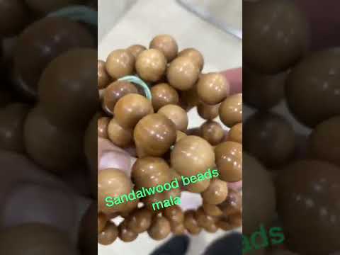 Sandalwood subha muslim prayer beads