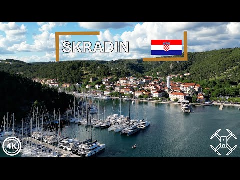 Skradin, Croatia | 4K Drone Tour | May 2025