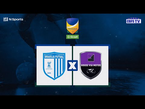 Brasília Futsal x AAU House Via Motos