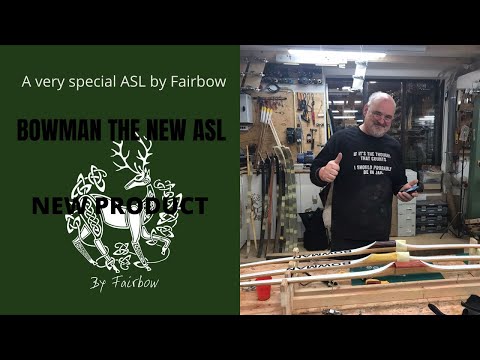 The new American Semi Longbow "BOWMAN" by Fairbow