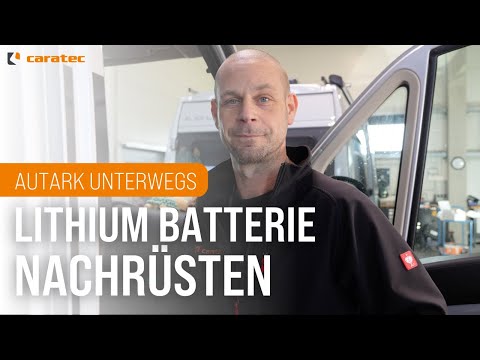 Endlich autark reisen🚐Wechsel auf Lithium Batterien ➡️AGM austauschen & Solar nachrüsten ➡️Caratec