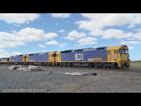 7731V Pacific National Grain Train Arrives At Gheringhap (6/2/2024) - PoathTV Australian Railways