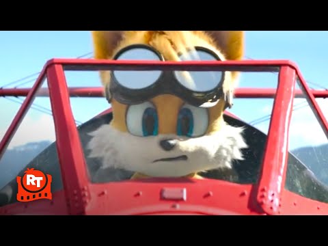 Sonic the Hedgehog 2 - Sonic & Tails Fly In Scene