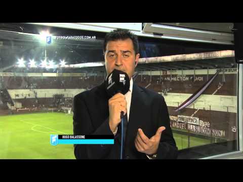 El análisis de Hugo Balassone.Lanús 1 Boca 3.Fecha 10. Torneo Primera División 2015.FPT