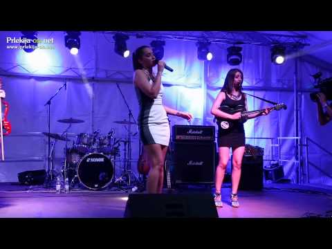 Učiteljice in Poskočni muzikanti na Pomurskem športnem festivalu