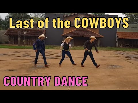 Last of the Cowboys Tony Justice LINE COUNTRY DANCE coreografia