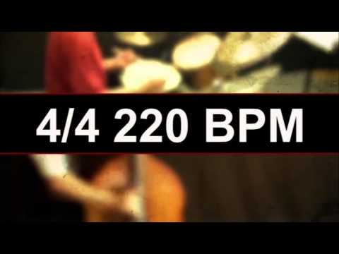 🔴 220 BPM Drums and Double Bass Metronome