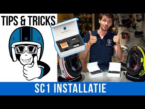 Schuberth SC1 communication system - instructions, manual and installation