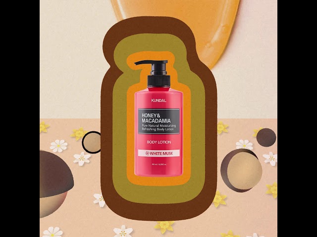 Vídeo relacionado con KUNDAL humedad loción corporal 500ml (almizcle blanco)
