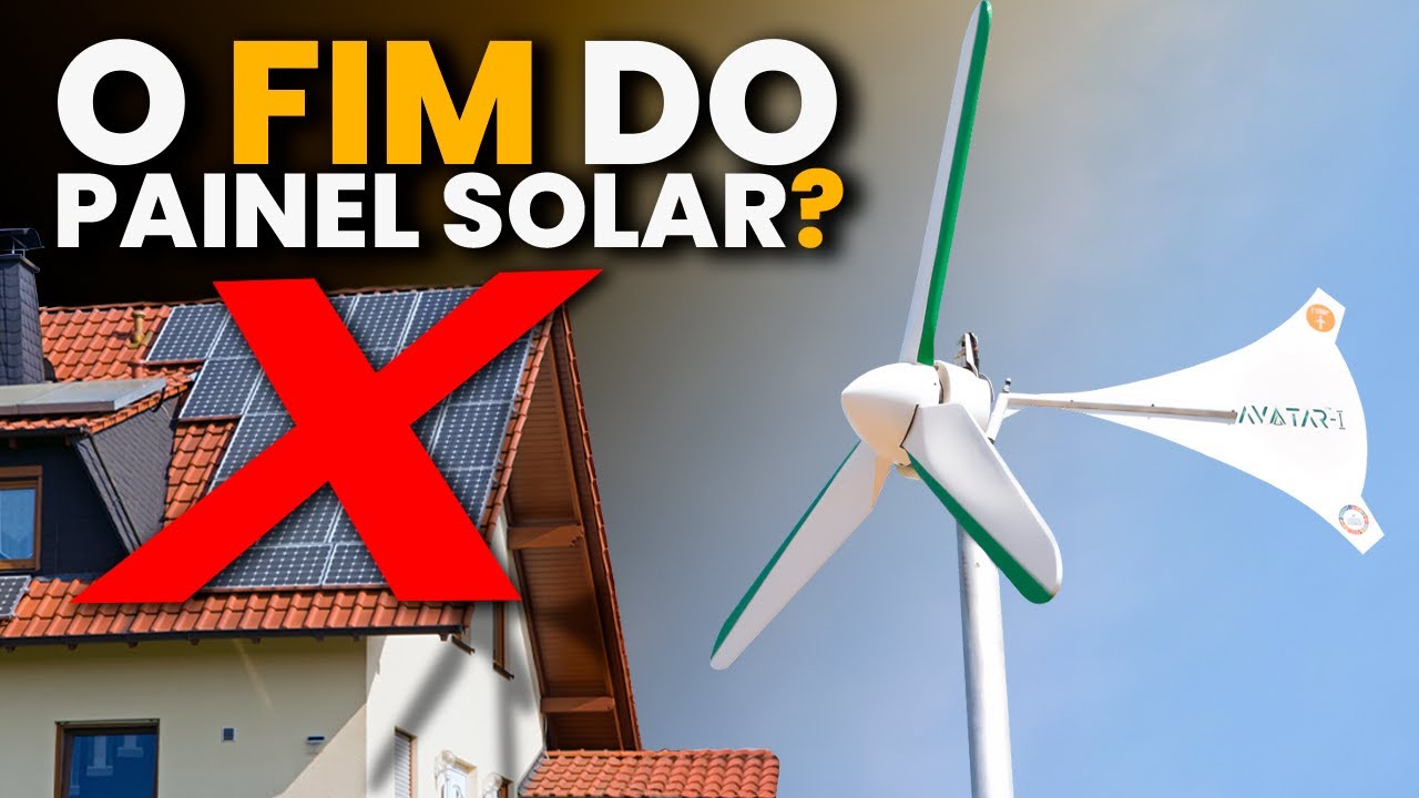 FIM da ENERGIA SOLAR: Nova TURBINA EÓLICA é capaz de MUDAR tudo?
