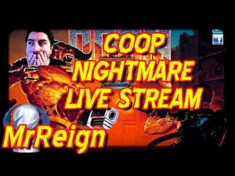 Doom 2 - COOP NIGHTMARE Live Stream - Getting Closer to When I'm With You