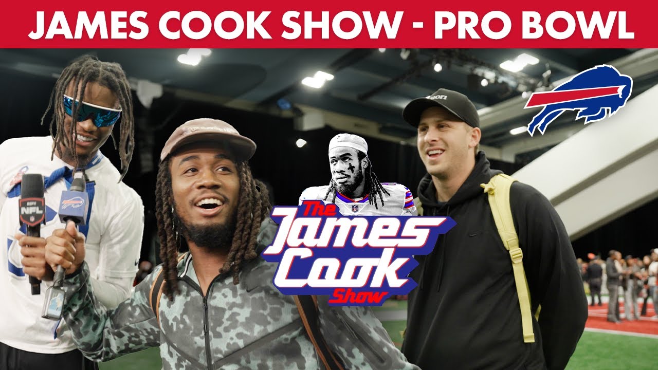 The James Cook Show At Pro Bowl With George Pickens, Jared Goff, Kevin Byard & More! | Buffalo Bills