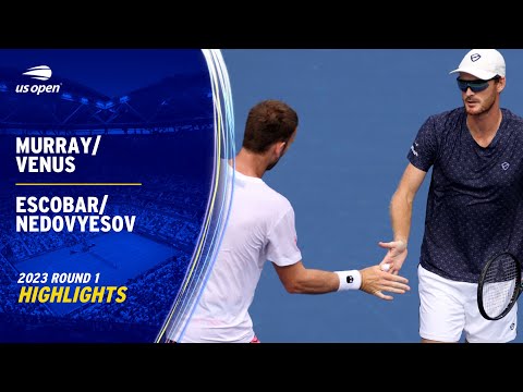 Murray/Venus vs. Escobar/Nedovyesov Highlights | 2023 US Open Round 1
