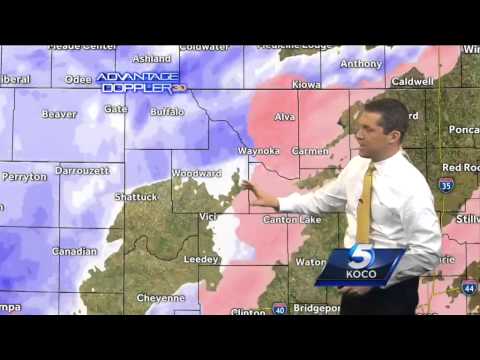 Forecast: Winter storm continues in Oklahoma