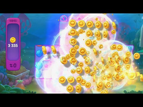 Mobile relaxing game:🧘FishDom🐟🐠Level🏆11843 11844 11845SUPERHard🏆*33 mins Gaming...Duel⚡⚔️⚡finished