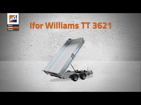 Ifor Williams Anhänger TT 3621 & GX 125 im Einsatz | Produktfilm in 4K | HKL BAUSHOP