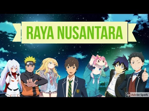 Nightcore - Raya Nusantara [ Switching Vocals ] Lirik
