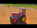 How To Make Matchbox Tractor I DIY Matchbox Tractor With Dc Motor Tractor I Ashton Creative