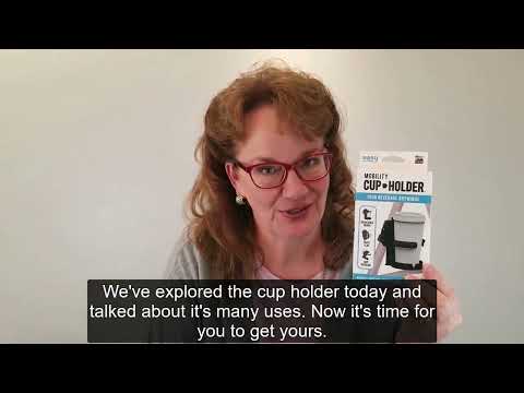 How to install and use the Mobility Cup Holder by Easy To Use Products