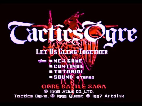 Tactics Ogre Let Us Cling Together 100% Ps1/Psx Gameplay (The 112 Stars)