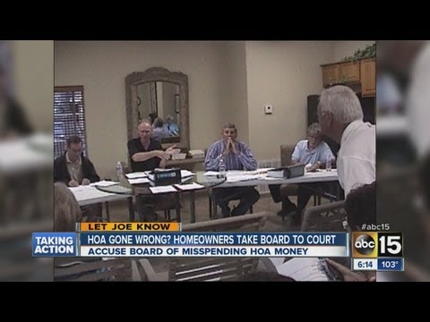 Let Joe Know: HOA gone wrong