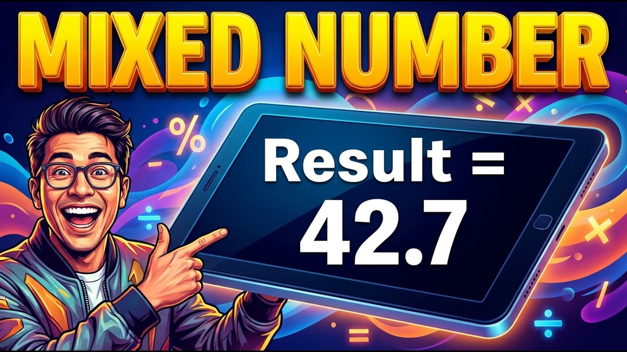 Mixed Number Interactive Calculator