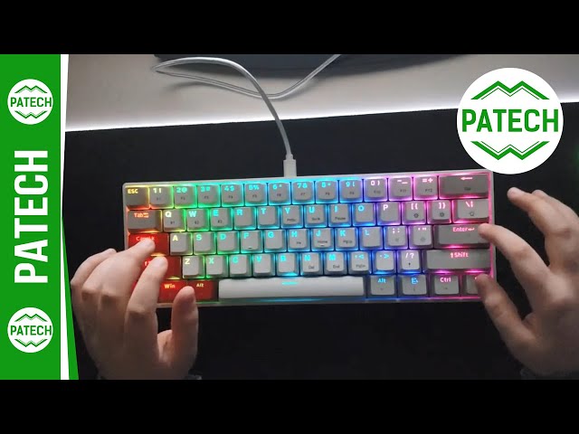 Bàn phím không dây Newmen GM610 RGB Dual mode - Switch Blue