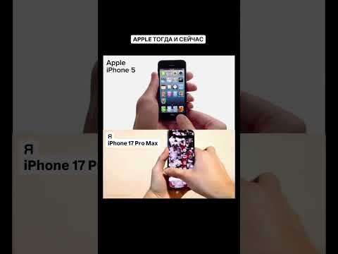 Apple iPhone тогда и сейчас