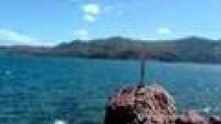 preview picture of video 'Vista de la Bahía de Mochima / View of Mochima's Bay'