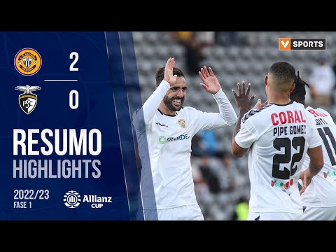 Highlights | Resumo: CD Nacional 2-0 Portimonense (Taça da Liga 22/23 - Fase 3 - Jornada 1)