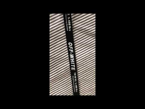 Off White Wristlet