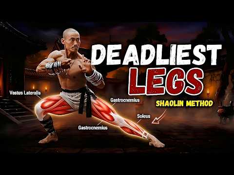 This Shaolin Method Builds Unfair Leg Power!