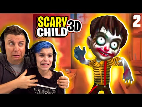HE IS ON FIRE! SCARY CHILD 3D Ending