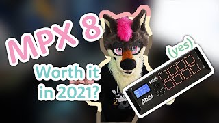 Video thumbnail for Akai MPX 8 Review / Overview by Kezzie Coyote