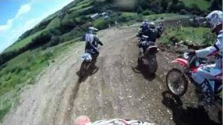 preview picture of video 'Brendon Farm Race Two Start - Raw GoPro'