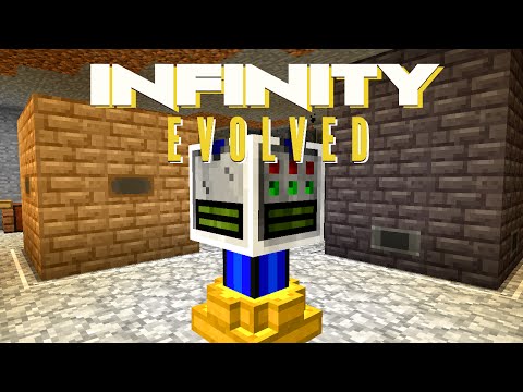 Minecraft Mods FTB Infinity Evolved - DOWN THE RABBIT HOLE [E03] (Modded Expert Mode)