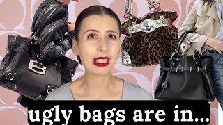 Y2K WON'T GO AWAY ❌ "UGLY" looking DESIGNER BAGS🤢 Guess, Kathy Van Zee