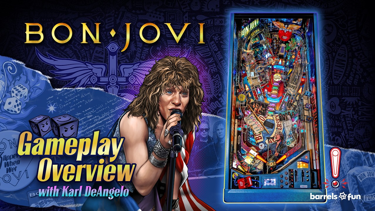 BON JOVI REVEALED – Welcome to Pinball News – First & Free