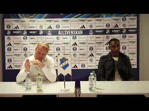Presskonferens Östers IF - Degerfors IF 20251025