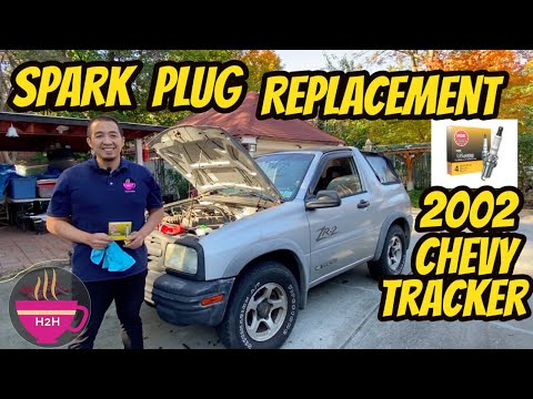 2002 Chevrolet Tracker Spark Plug Replacement