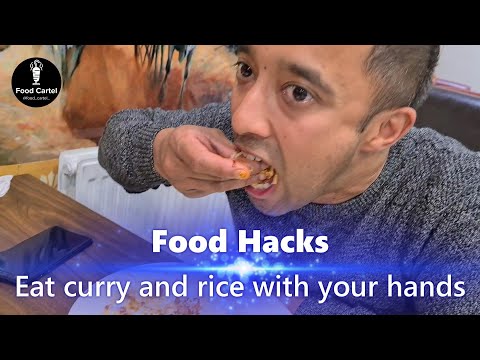 How To Eat Curry And Rice With Your Hands :: Food Hacks