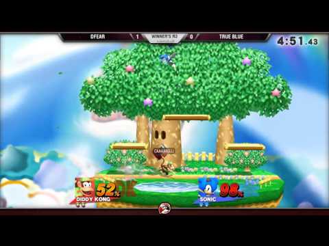 VS Weekly 1/21/16 - Winners R3 - DFear (Diddy) vs. True Blue (Sonic) - Smash 4