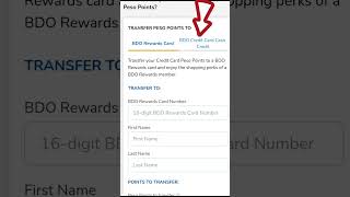 How to Redeem BDO Credit card points |#bdorewardspoints #bdo
