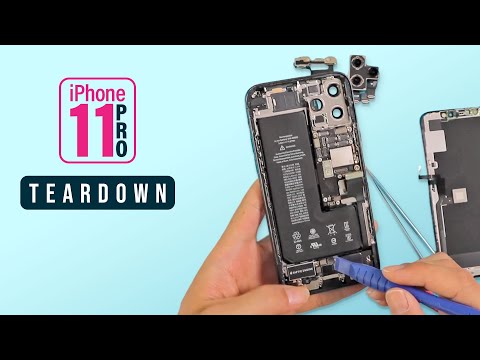 iPhone 11 Pro Teardown guide for repairs |  After the Water Test