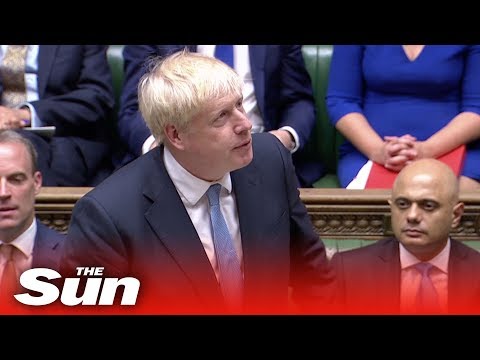 Boris Johnson's first address in House of Commons