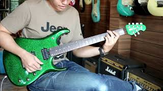 Video thumbnail for Review Music Man JP13 Spakle Green Limited John Petrucci signature By Fusionmusic by Fusionmusic Studio